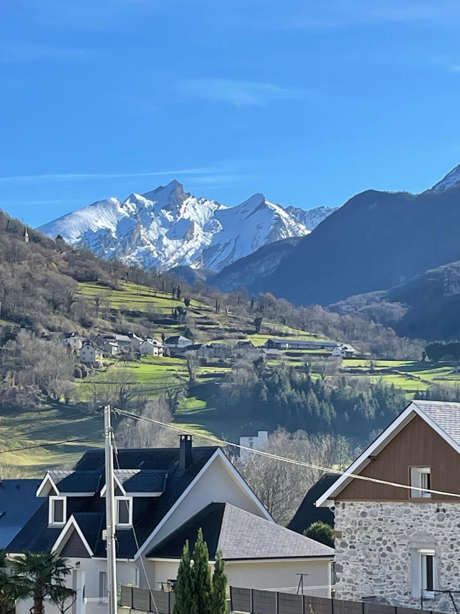 Appartement Cocoon Avec Jardin Et Vue Montagne Ларёнс Экстерьер фото