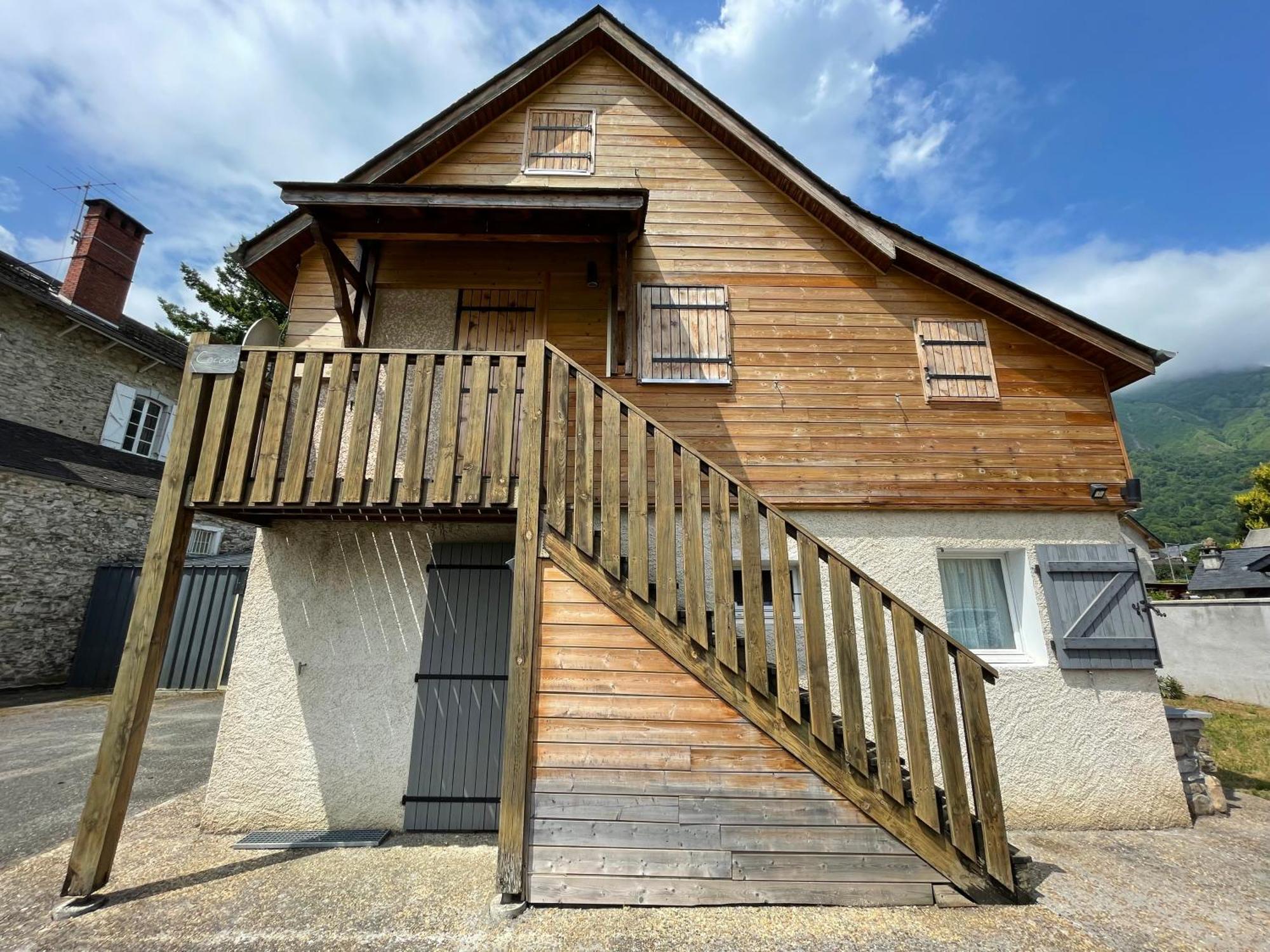 Appartement Cocoon Avec Jardin Et Vue Montagne Ларёнс Экстерьер фото